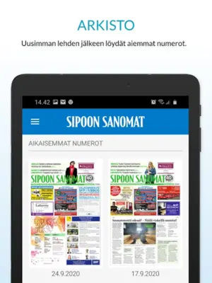 Päivän lehti android App screenshot 0