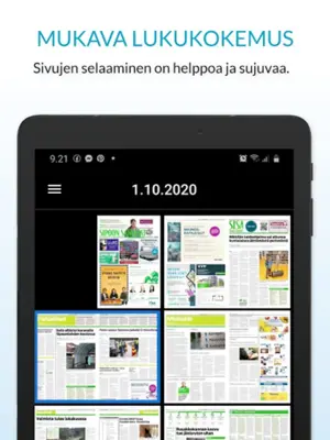 Päivän lehti android App screenshot 1