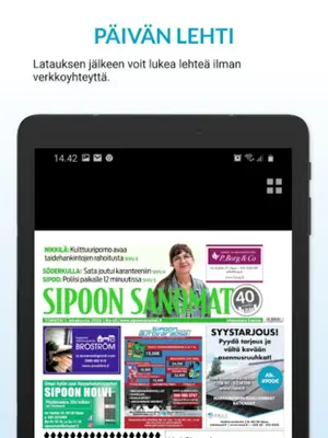 Päivän lehti android App screenshot 2